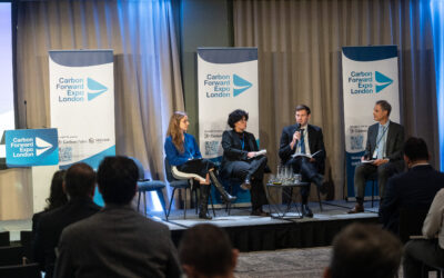 Discussing aviation at Carbon Forward Expo London 2026