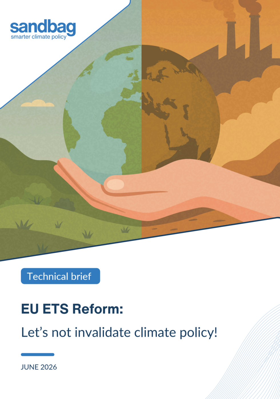 EU ETS Reform: Let’s not invalidate climate policy! - Sandbag
