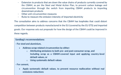 Strengthening the CBAM — by default