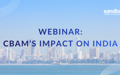 Webinar: The CBAM’s real impact on India